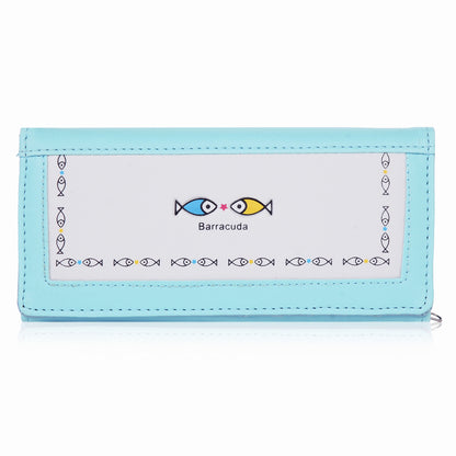 Premium PU Leather Long Wallet with Coin Pocket