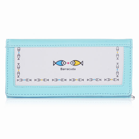 Premium PU Leather Long Wallet with Coin Pocket