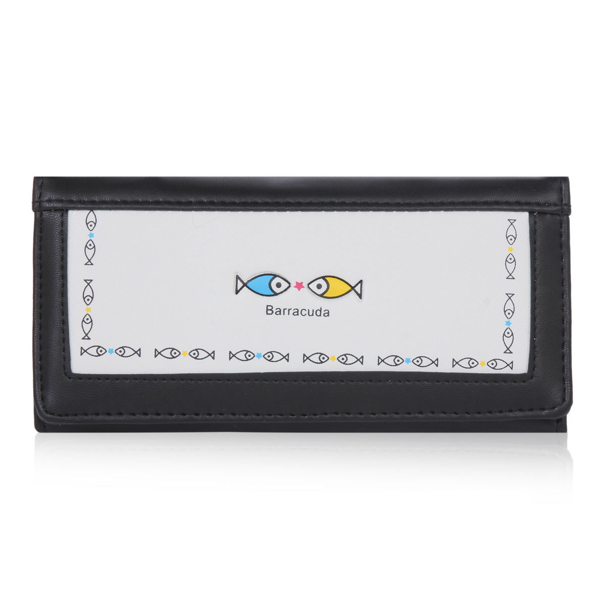 Premium PU Leather Long Wallet with Coin Pocket