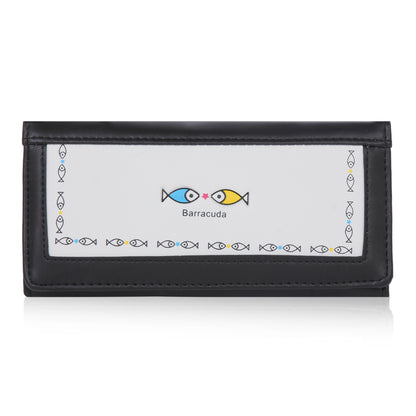 Premium PU Leather Long Wallet with Coin Pocket