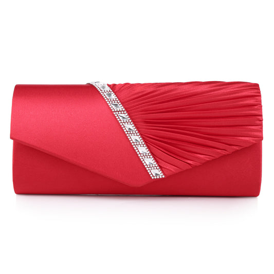 parkle Rhinestone Clutch for Women