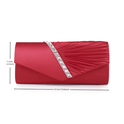 parkle Rhinestone Clutch for Women