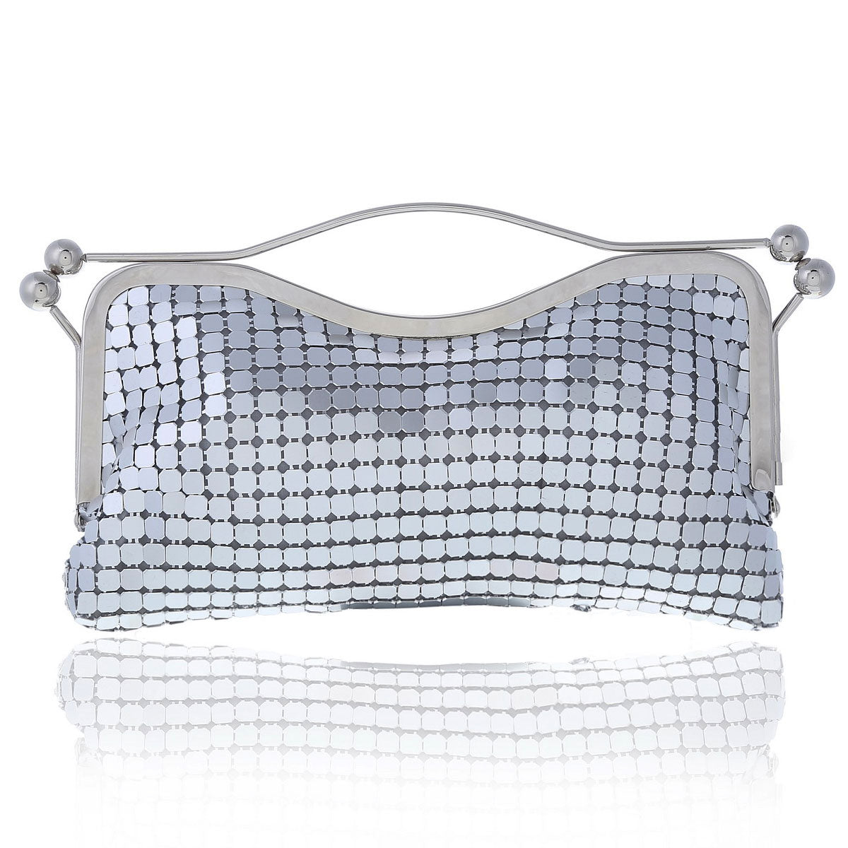 Diamond-Encrusted Clutch with Handle