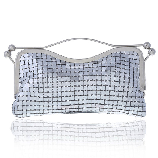 Diamond-Encrusted Clutch with Handle