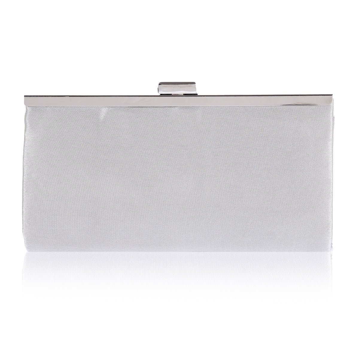 Satin Pleated Clutch