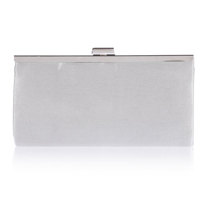 Satin Pleated Clutch