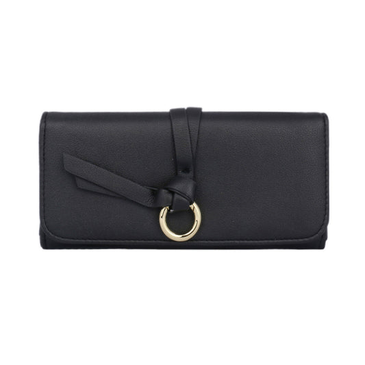 Women's Long Wallet PU Leather Clutch