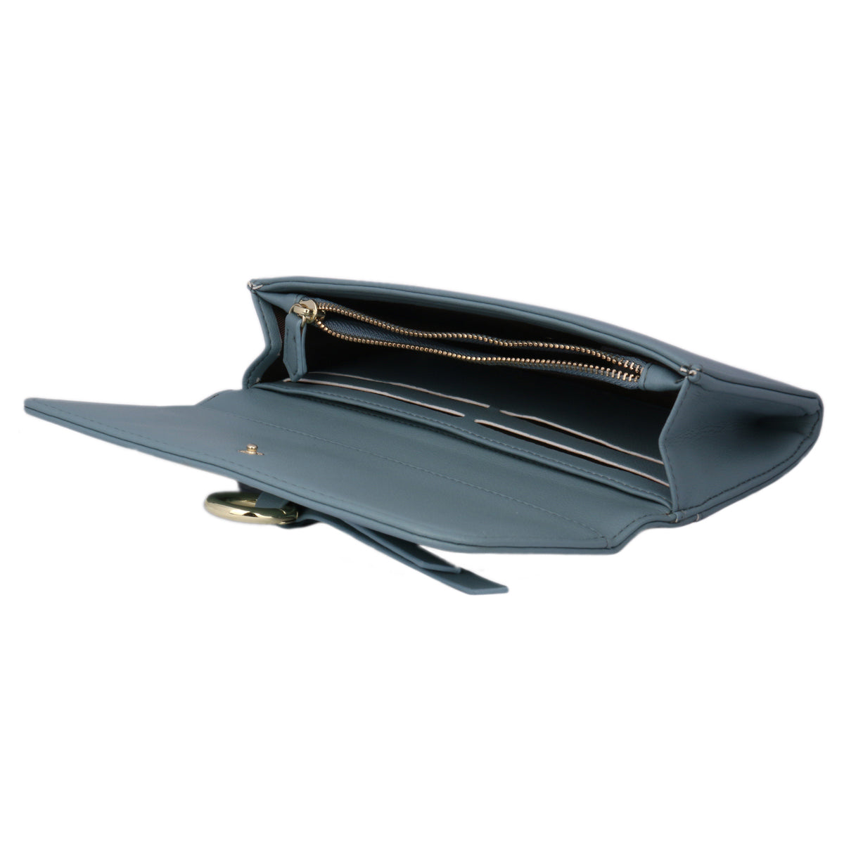 Women's Long Wallet PU Leather Clutch