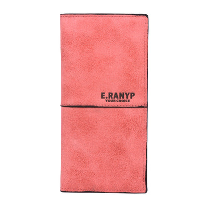 Premium PU Leather Long Wallet with Coin Pocket
