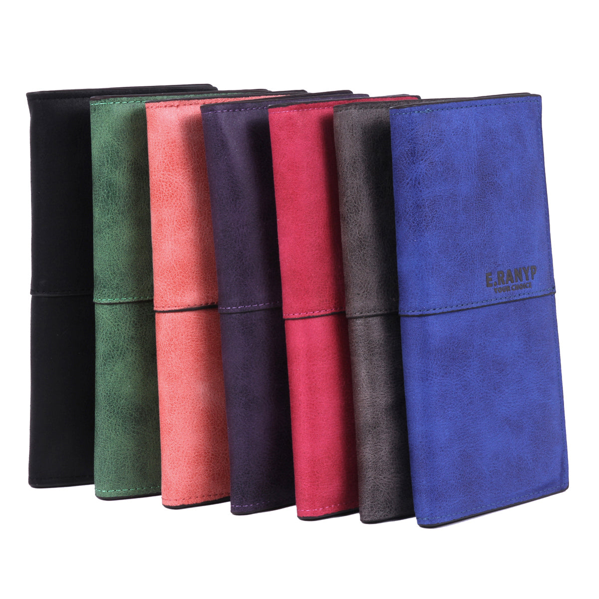 Premium PU Leather Long Wallet with Coin Pocket