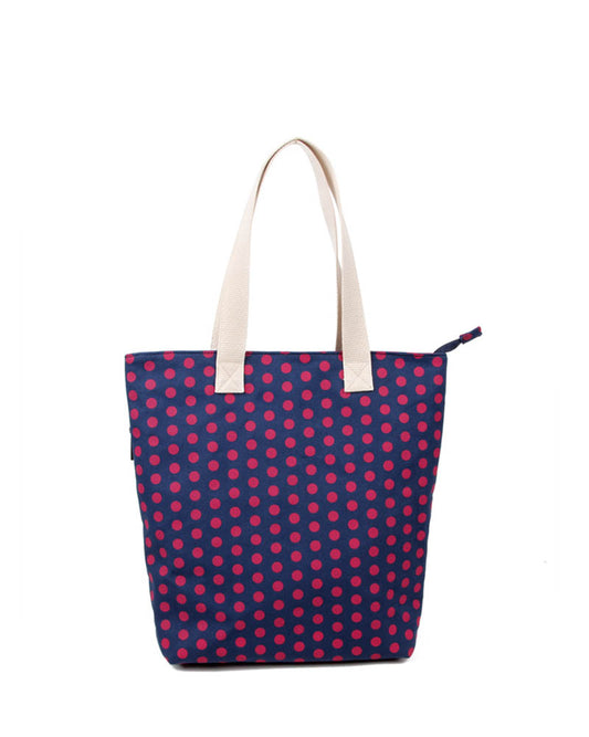 Vintage Polka Dot Tote Bag