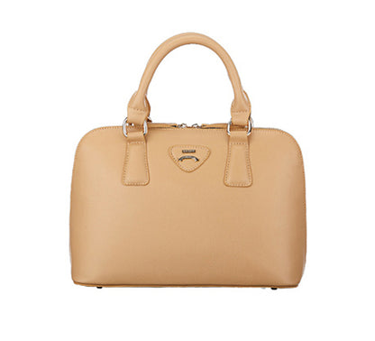 Classic Shell Handbag - Smooth Faux