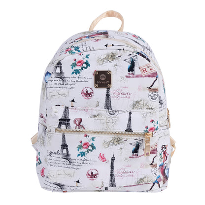 Art Print Mini Backpack