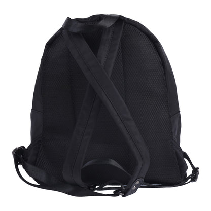 Fuzzy Accent Nylon Backpack