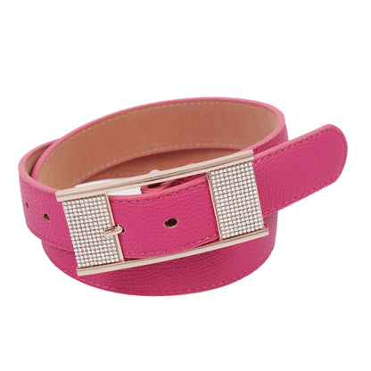 Women's Faux Leather Belt