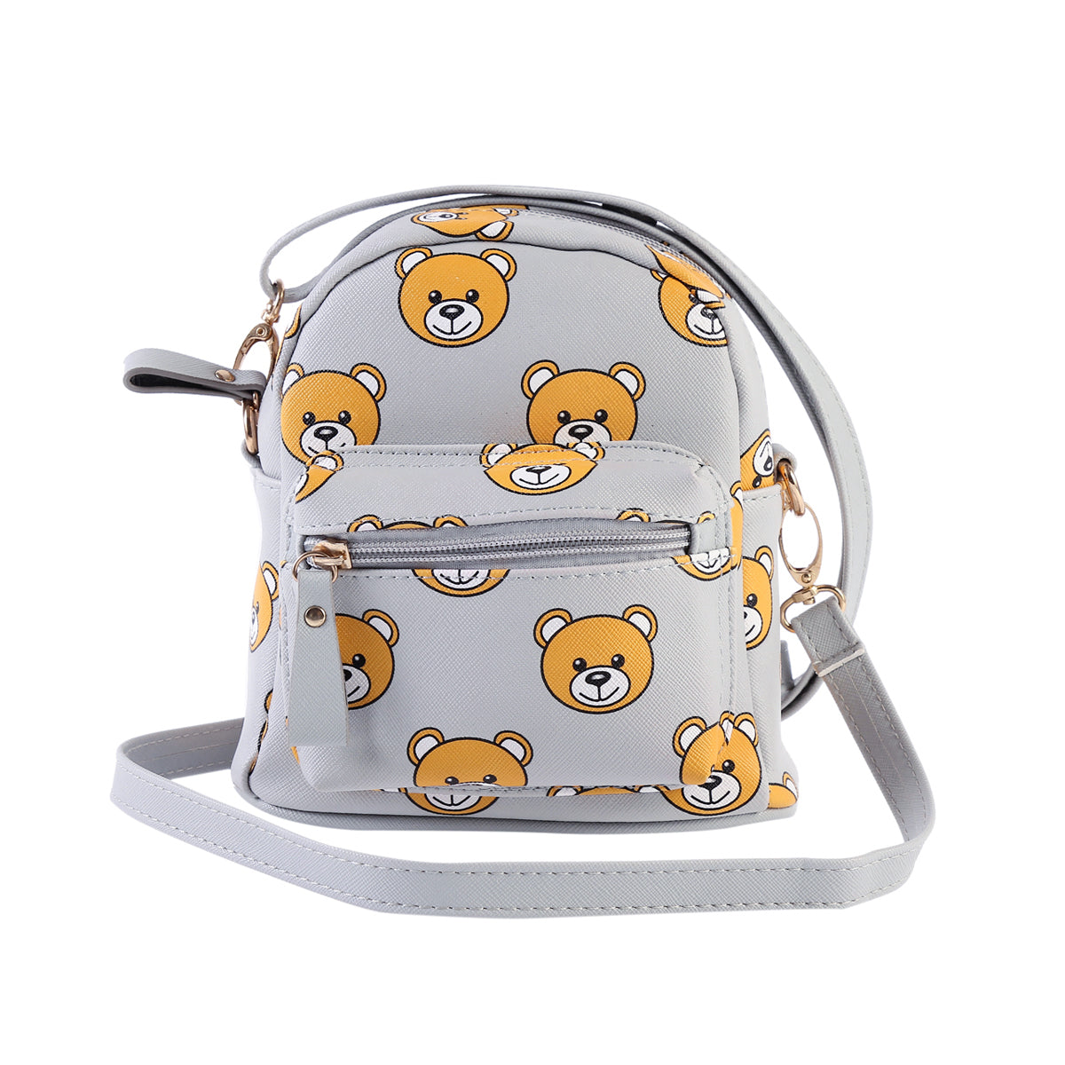 Teddy Bear Mini Backpack, Cute Crossbody Bag