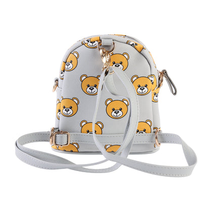 Teddy Bear Mini Backpack, Cute Crossbody Bag