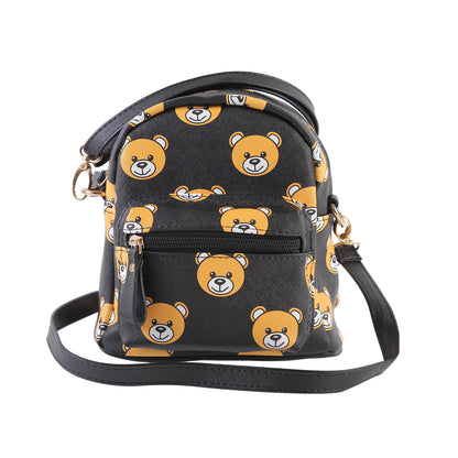 Teddy Bear Mini Backpack, Cute Crossbody Bag