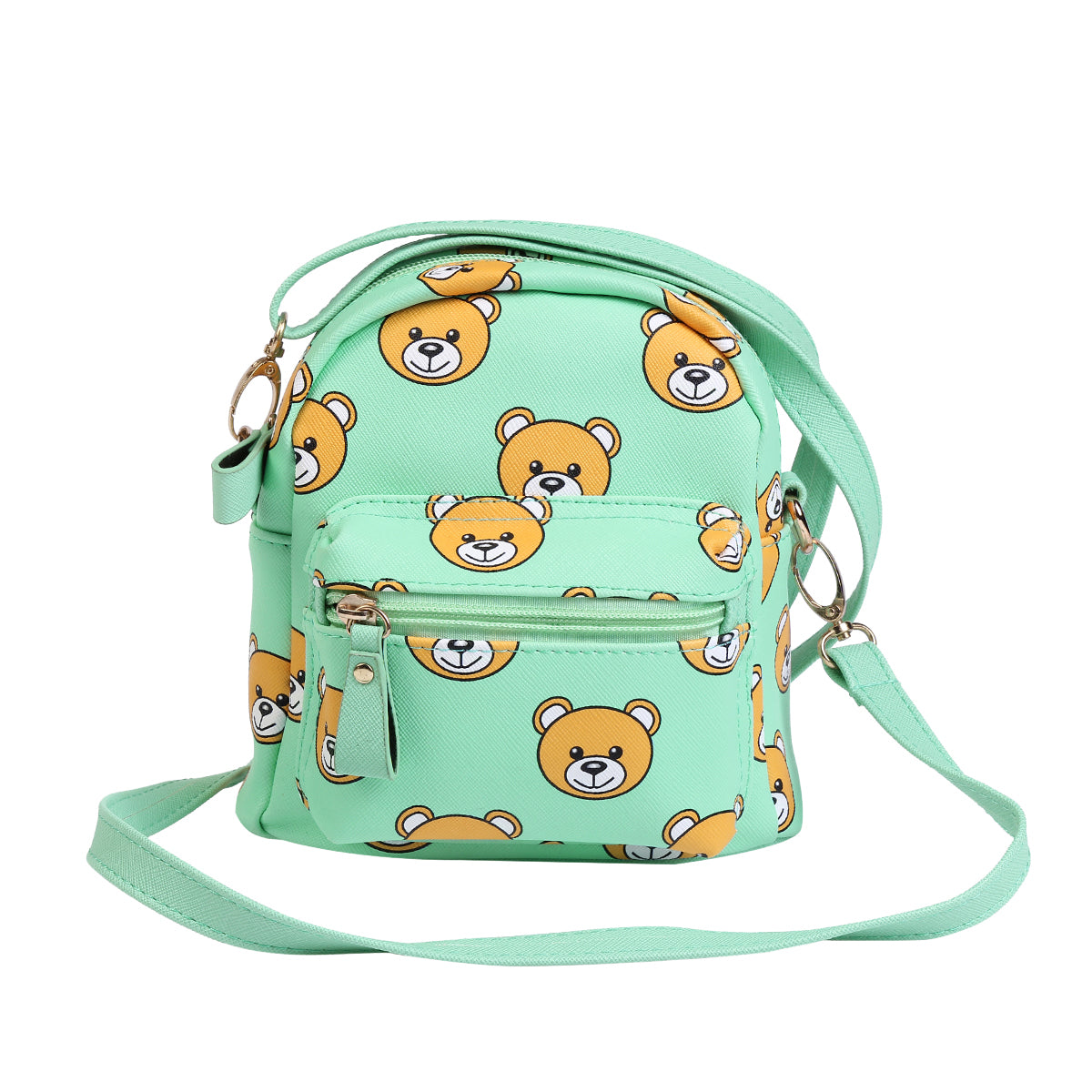 Teddy Bear Mini Backpack, Cute Crossbody Bag