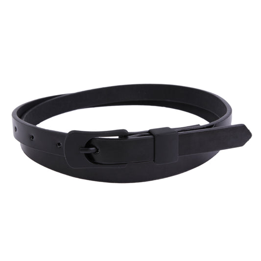 Skinny Faux Leather Belt for Women, Multi-Color Fashion Waist Belt