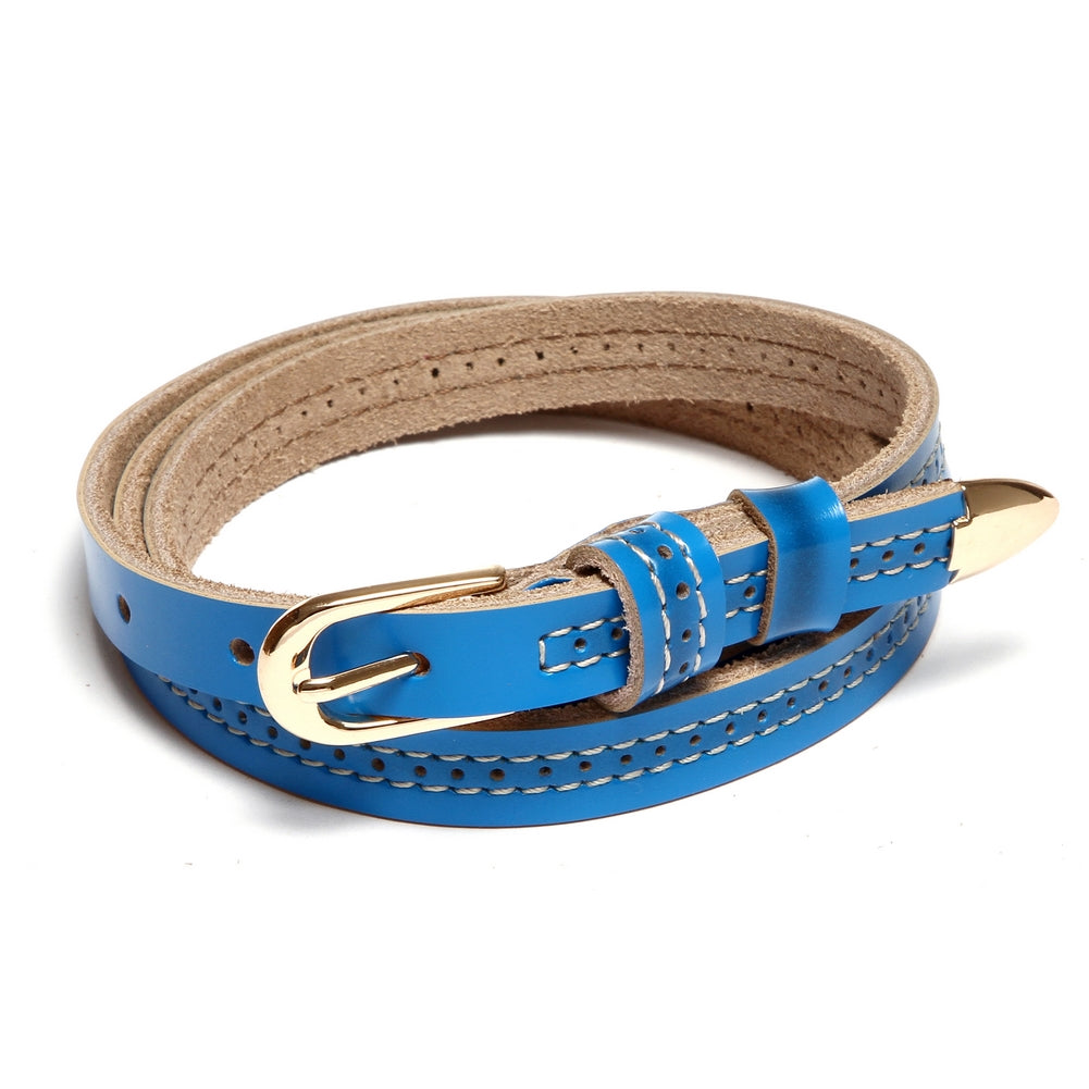 Women's Classic Pin Buckle PU Leather Belt - Adjustable Waistband