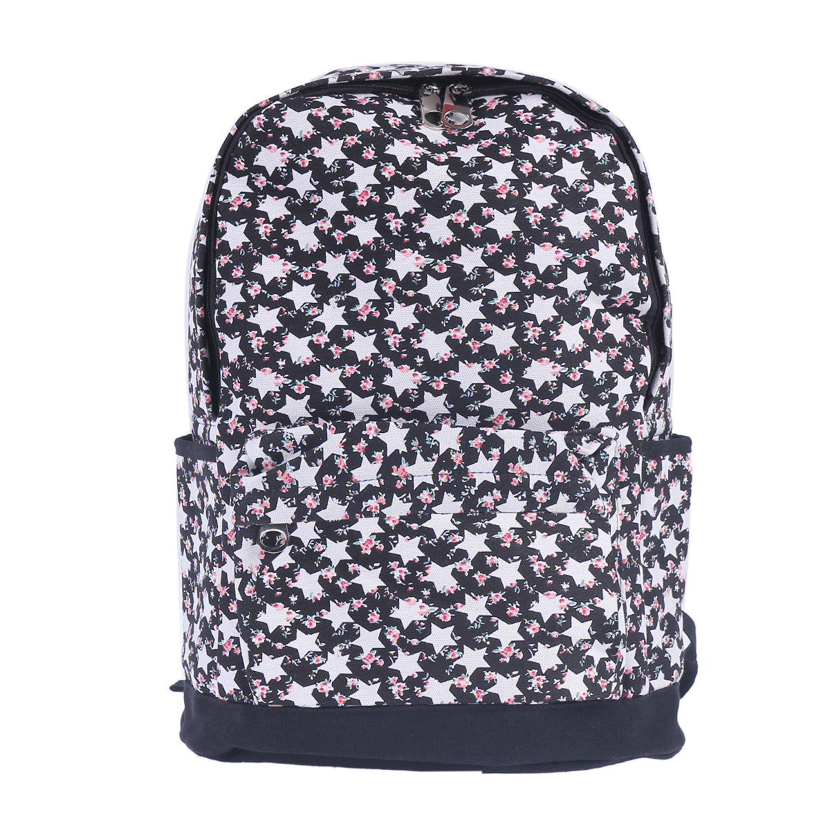 Star Floral Canvas Backpack