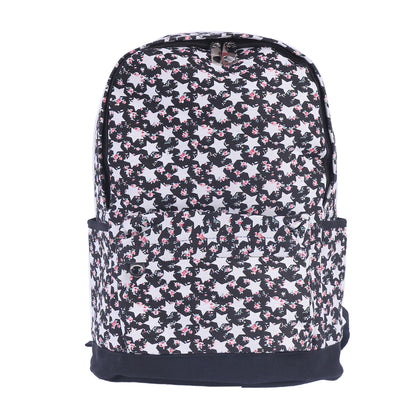 Star Floral Canvas Backpack