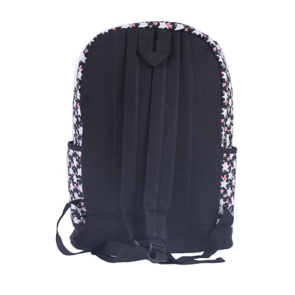 Star Floral Canvas Backpack