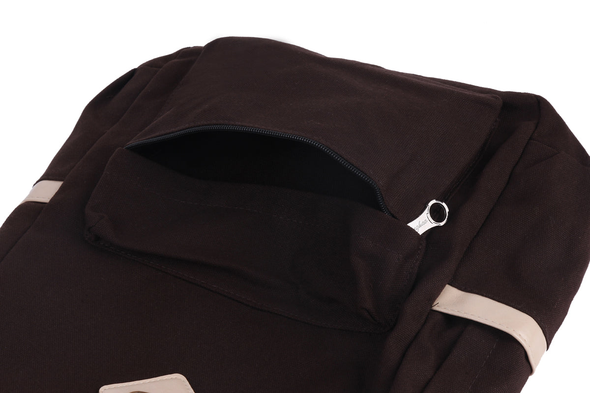 Whale Logo Canvas Backpack